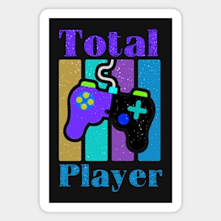 Total Player Gamer Design Magnet